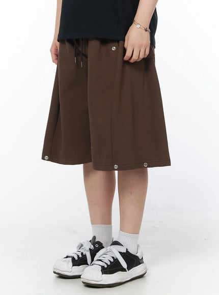 mens-casual-snap-button-bermuda-shorts-dark-brown-iy522