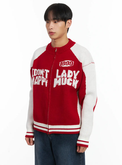 Bold Retro Knit Jacket ID515