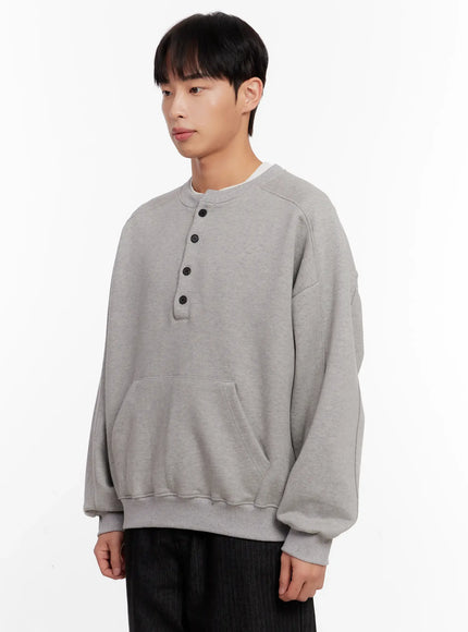 mens-oversized-henley-neck-sweatshirt-io523