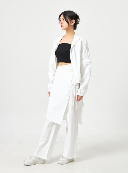 Wrapped Nylon Pants BA311