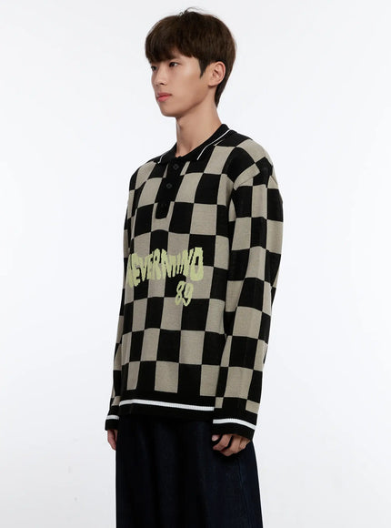 mens-checkered-knit-sweater-is530