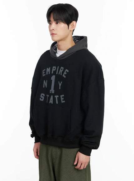 Men's Empire State Graphic Hoodie IM518