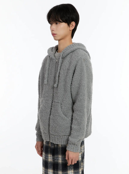 mens-boucle-knit-zip-up-hoodie-id502