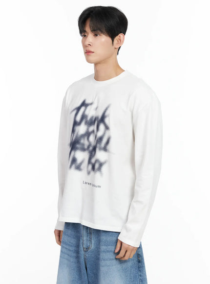 Men's Graphic Long Sleeve Tee IM523
