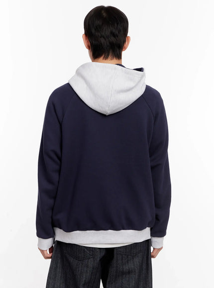 Men's 99 Billboard Print Hoodie IO523