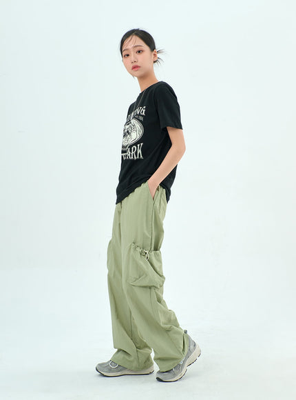 Nylon Pocket Pants BY304
