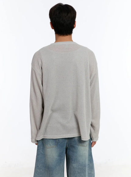 mens-waffle-knit-long-sleeve-top-im530