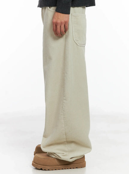 Men's Corduroy Wide Cotton Pants ID511