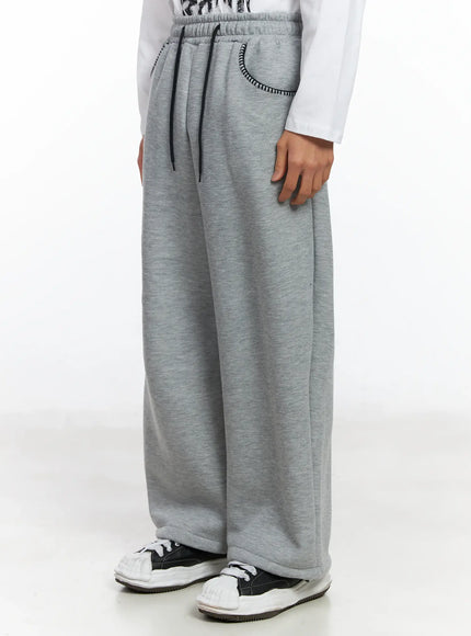 mens-fleece-drawstring-sweatpants-if506