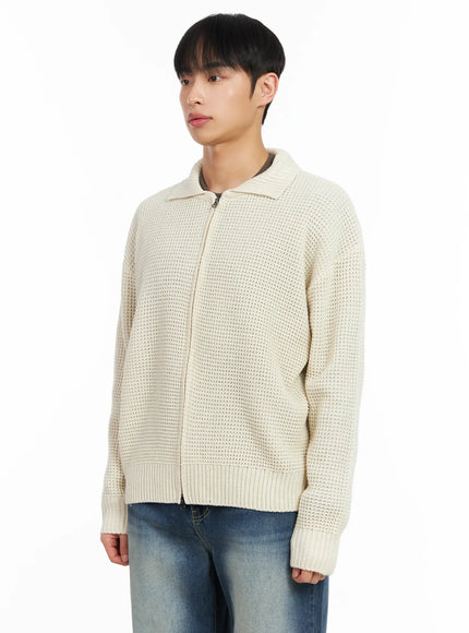 mens-waffle-knit-zip-up-cardigan-im511