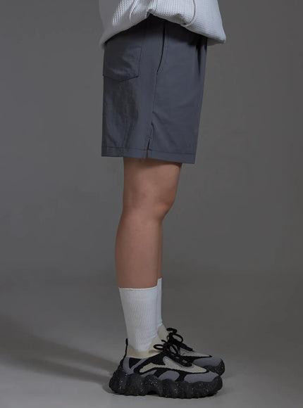 Casual Sporty Stretch Running Shorts (Dark Gray) IO517