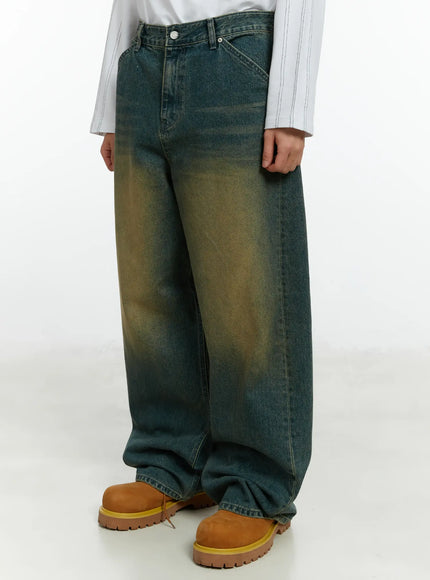mens-vintage-wash-wide-leg-jeans-if510