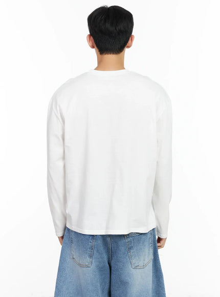 Men's Graphic Long Sleeve Tee IM523