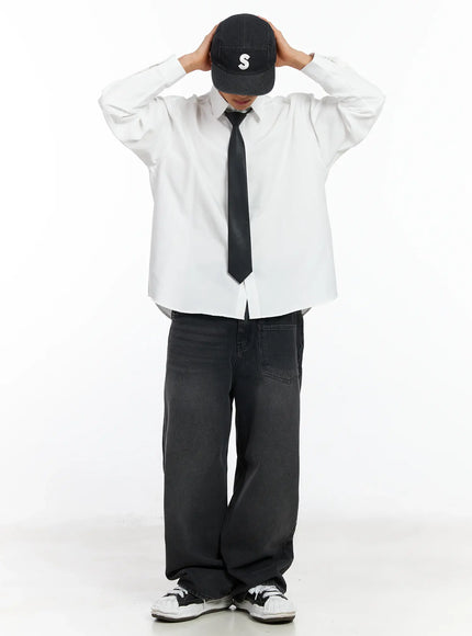 Men's Classic Leather Tie IF506