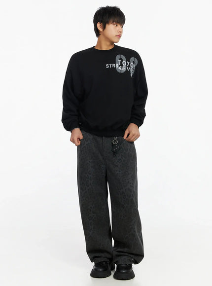 mens-graphic-print-fleece-crewneck-sweatshirt-ij527