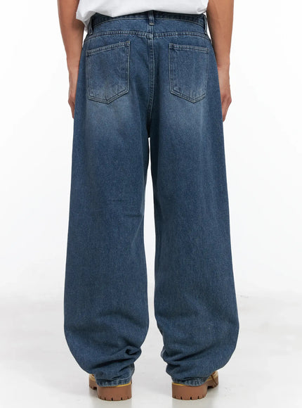 mens-semi-wide-fleece-jeans-id511