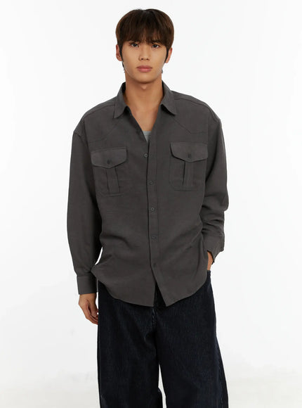 Men's Suede Shirt ID524