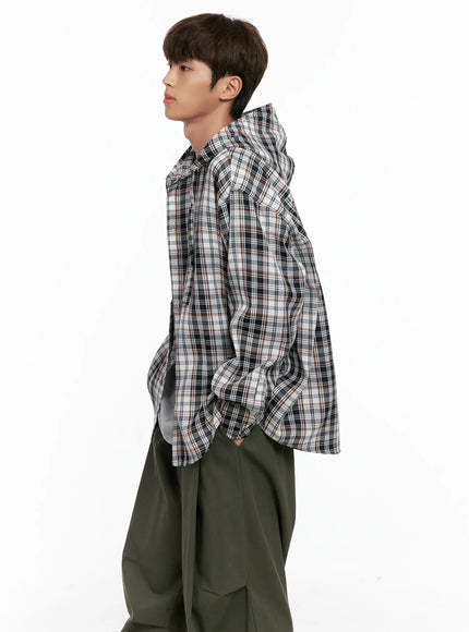mens-hooded-plaid-shirt-io506