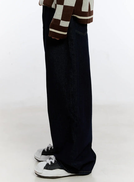 Men's Wide Leg Casual Jeans IS530