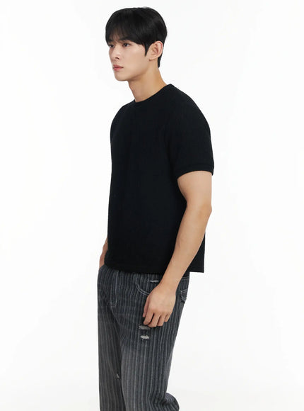mens-basic-waffle-knit-tee-if516