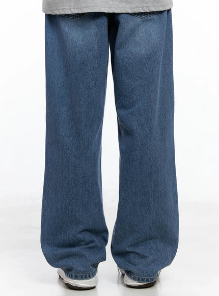 Men's Standard Loose Fit Jeans IO506