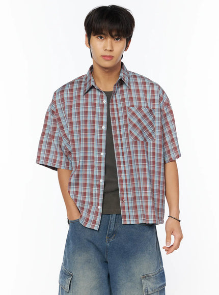 mens-checkered-plaid-shirt-iu503