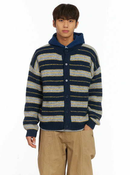 mens-striped-knit-cardigan-ij514