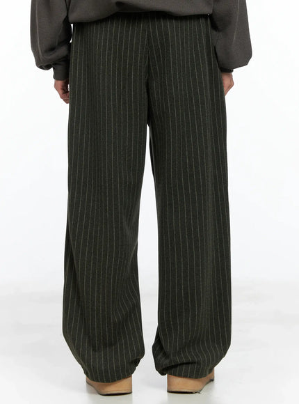 mens-stripe-wide-leg-pants-dark-green-in518-1