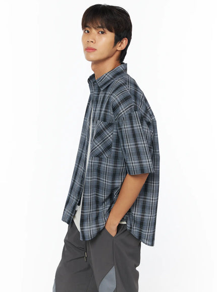 mens-classic-check-short-sleeve-shirt-iy529