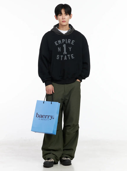 Men's Empire State Graphic Hoodie IM518