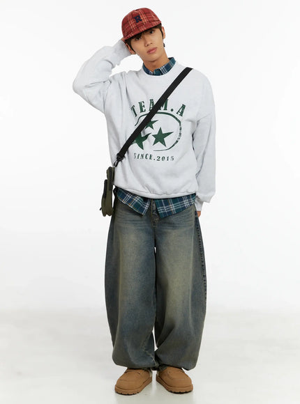 Men's Oversized Balloon Jeans ID524