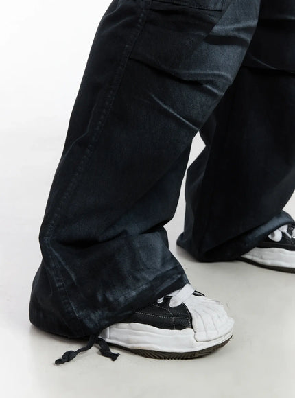 mens-spray-wash-wide-leg-cargo-pants-ij512