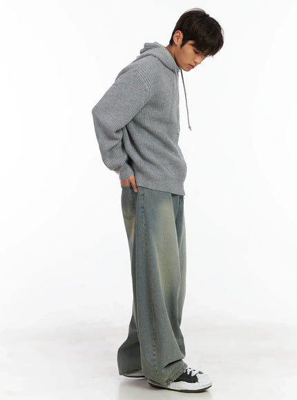 Men's Relaxed Fit Wide Jeans ID511