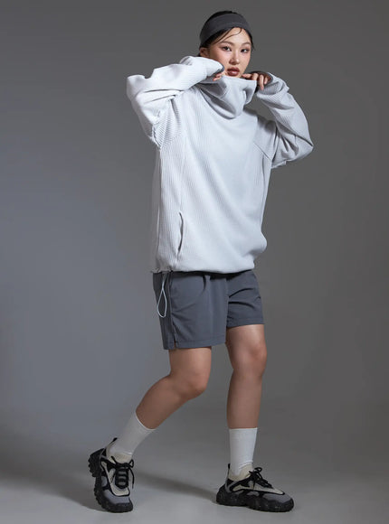 Casual Sporty Stretch Running Shorts (Dark Gray) IO517