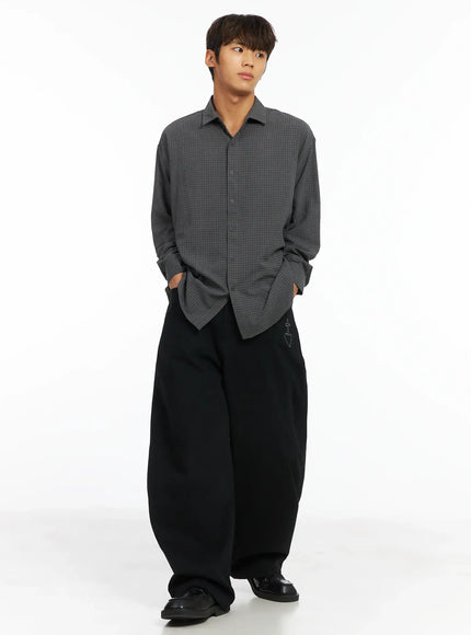 mens-checkered-shirt-ij514