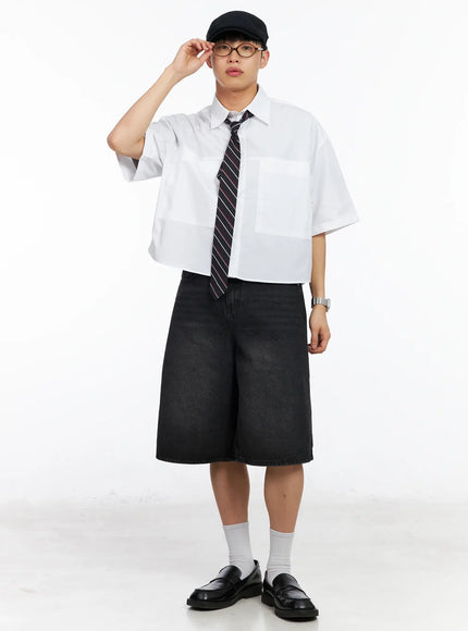 mens-oversized-pocket-crop-shirt-ia501