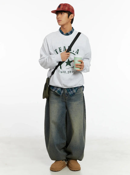 Men's Oversized Balloon Jeans ID524