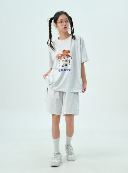 Teddy Bear Oversized Tee BY317