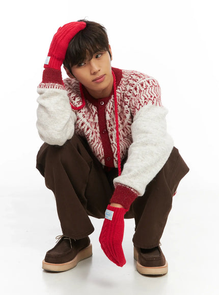 mens-brown-herringbone-wide-cotton-pants-id511