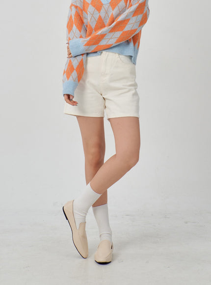 Simple Cotton Shorts IM315