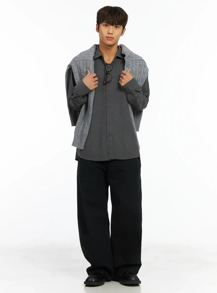 mens-checkered-shirt-ij514