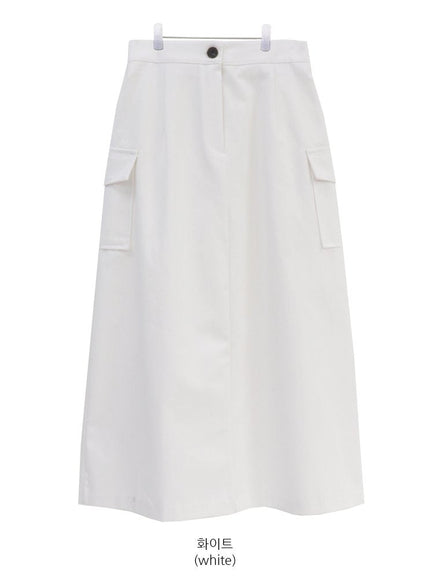 Cargo Maxi Skirt CA10