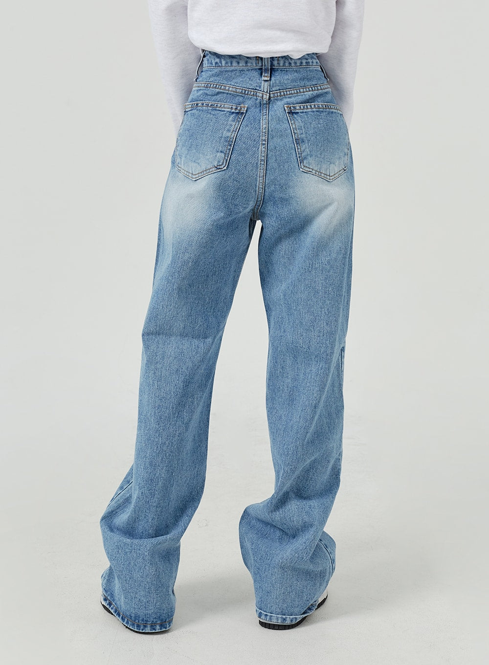 Wide Leg High Waist Jeans BM323