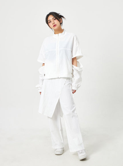 Wrapped Nylon Pants BA311