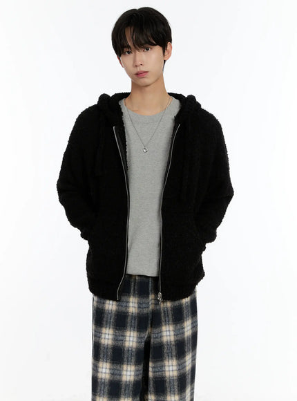 mens-boucle-knit-zip-up-hoodie-id502