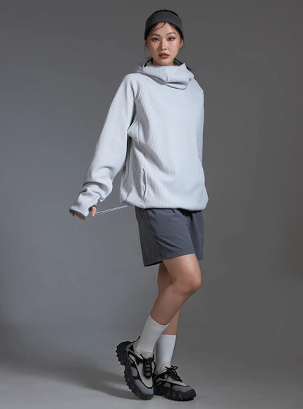waffle-texture-hooded-sweatshirt-light-gray-io517