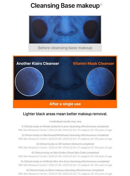 Freshly Juiced Vitamin Mask Cleanser (20ml)