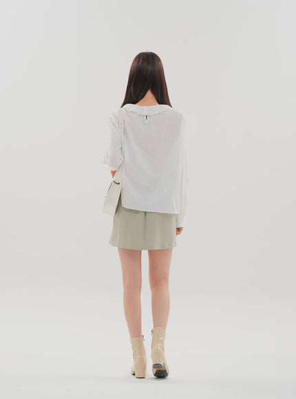 Wrap Style Mini Skirt BS-B11010502