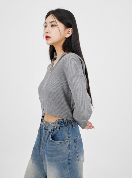 Mid-Wash Baggy Jeans BM321