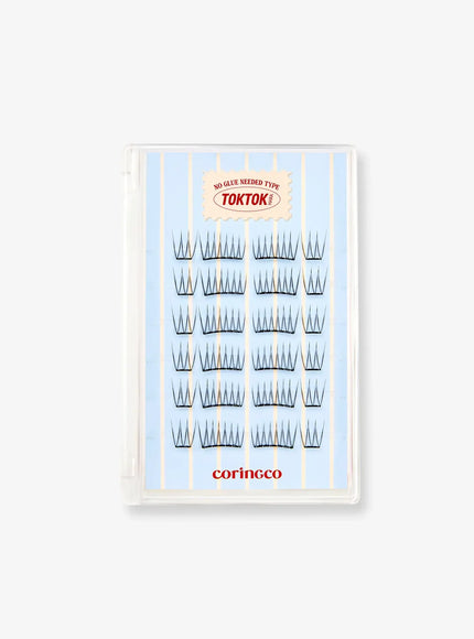 TOKTOKHARA No Glue Half Eyelash (24pcs)